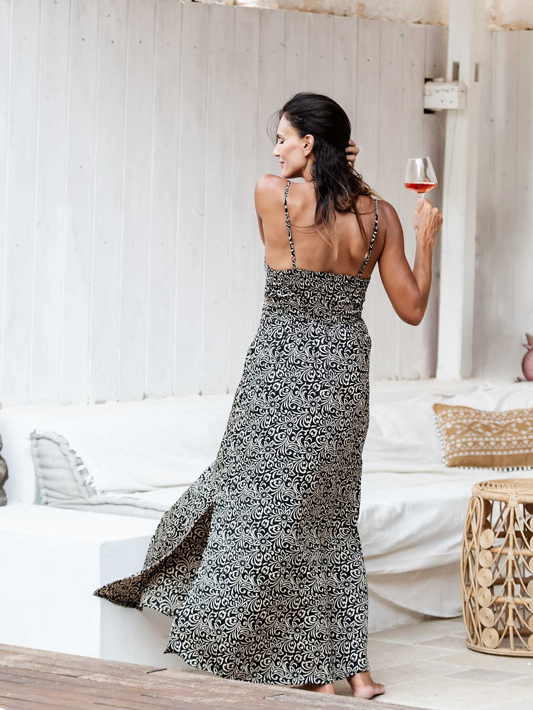 Vestito lungo, seta Delia-Vestito-Bijondo-Bijondo