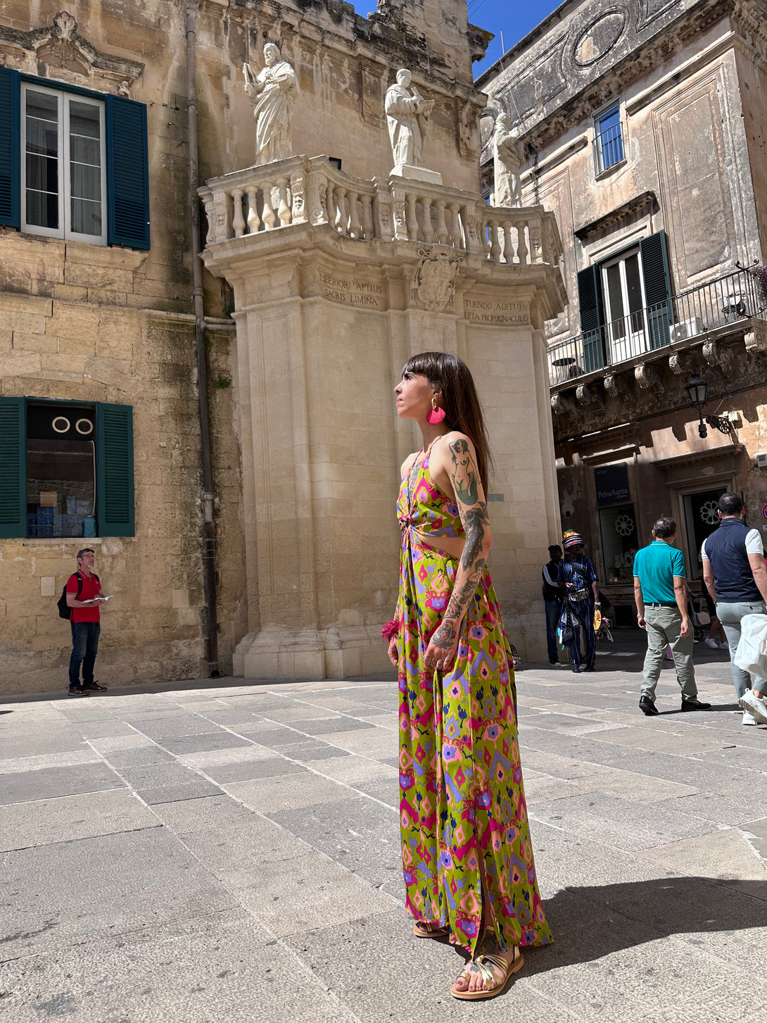 Vestito lungo seta Demi-Vestito-WhyY-Bijondo