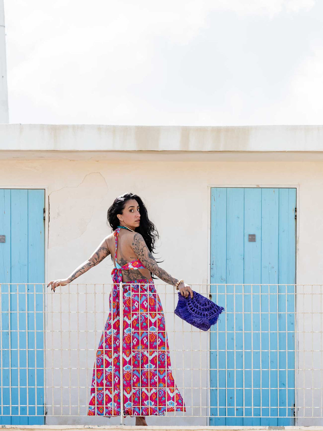 Vestito lungo seta Demi-Vestito-WhyY-Bijondo