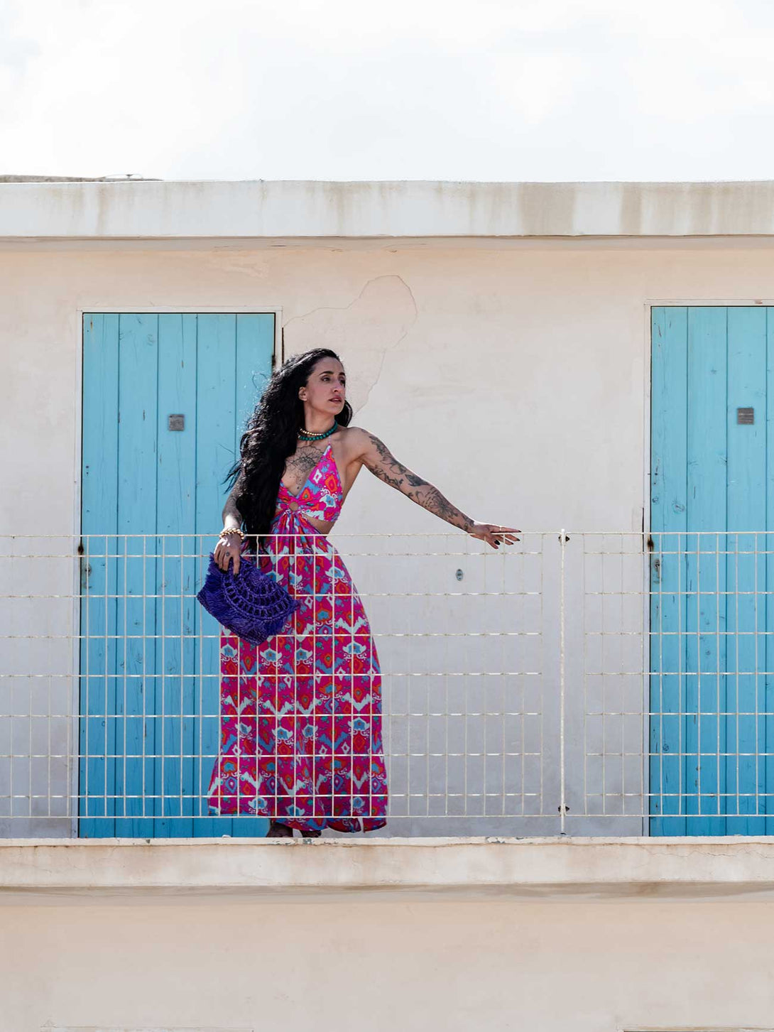 Vestito lungo seta Demi-Vestito-WhyY-Bijondo