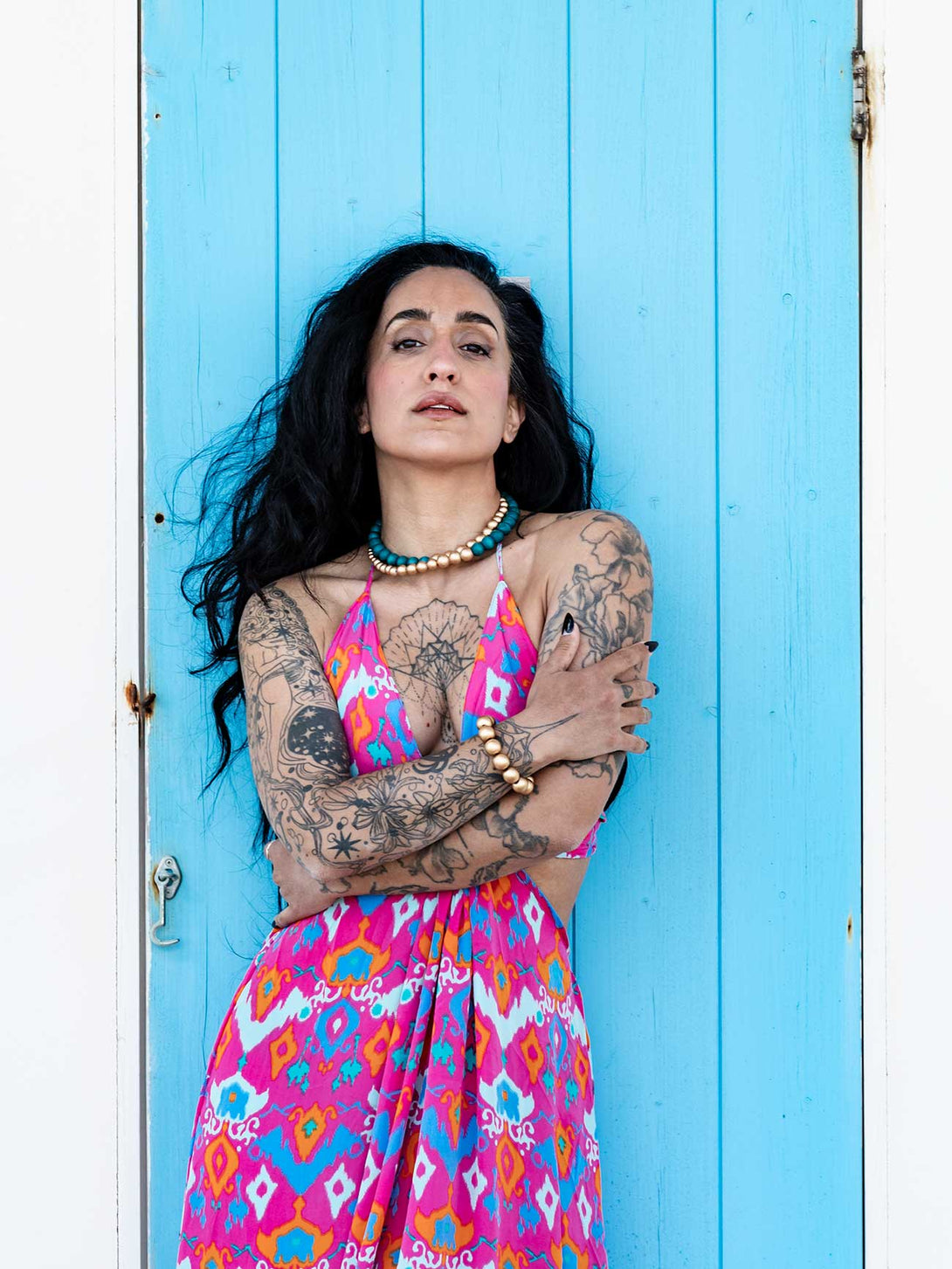 Vestito lungo seta Demi-Vestito-WhyY-Bijondo