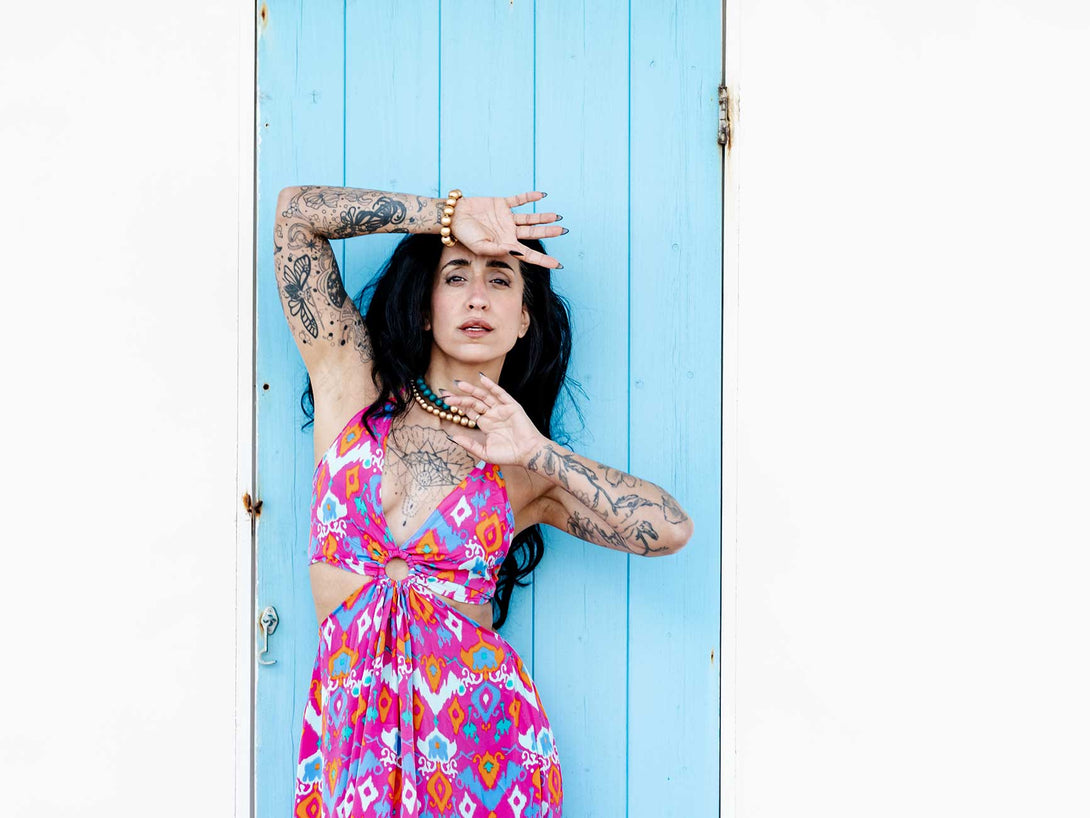 Vestito lungo seta Demi-Vestito-WhyY-Bijondo