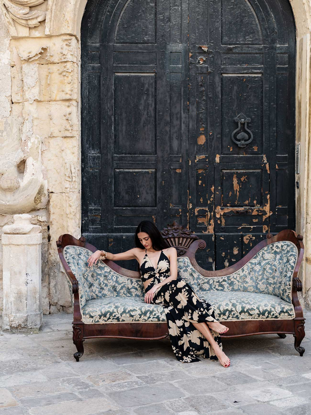 Vestito lungo seta Demi-Vestito-WhyY-Bijondo