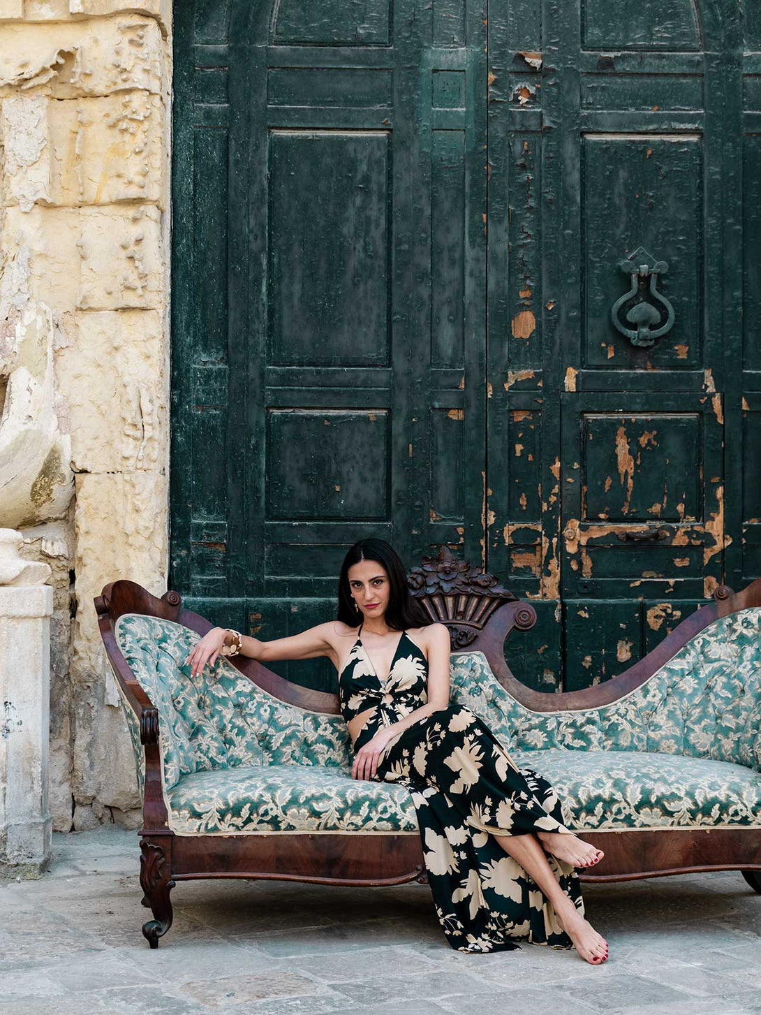 Vestito lungo seta Demi-Vestito-WhyY-Bijondo