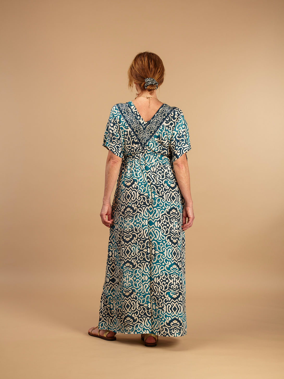 Vestito lungo seta Luisa-vestito-WhyY-Bijondo