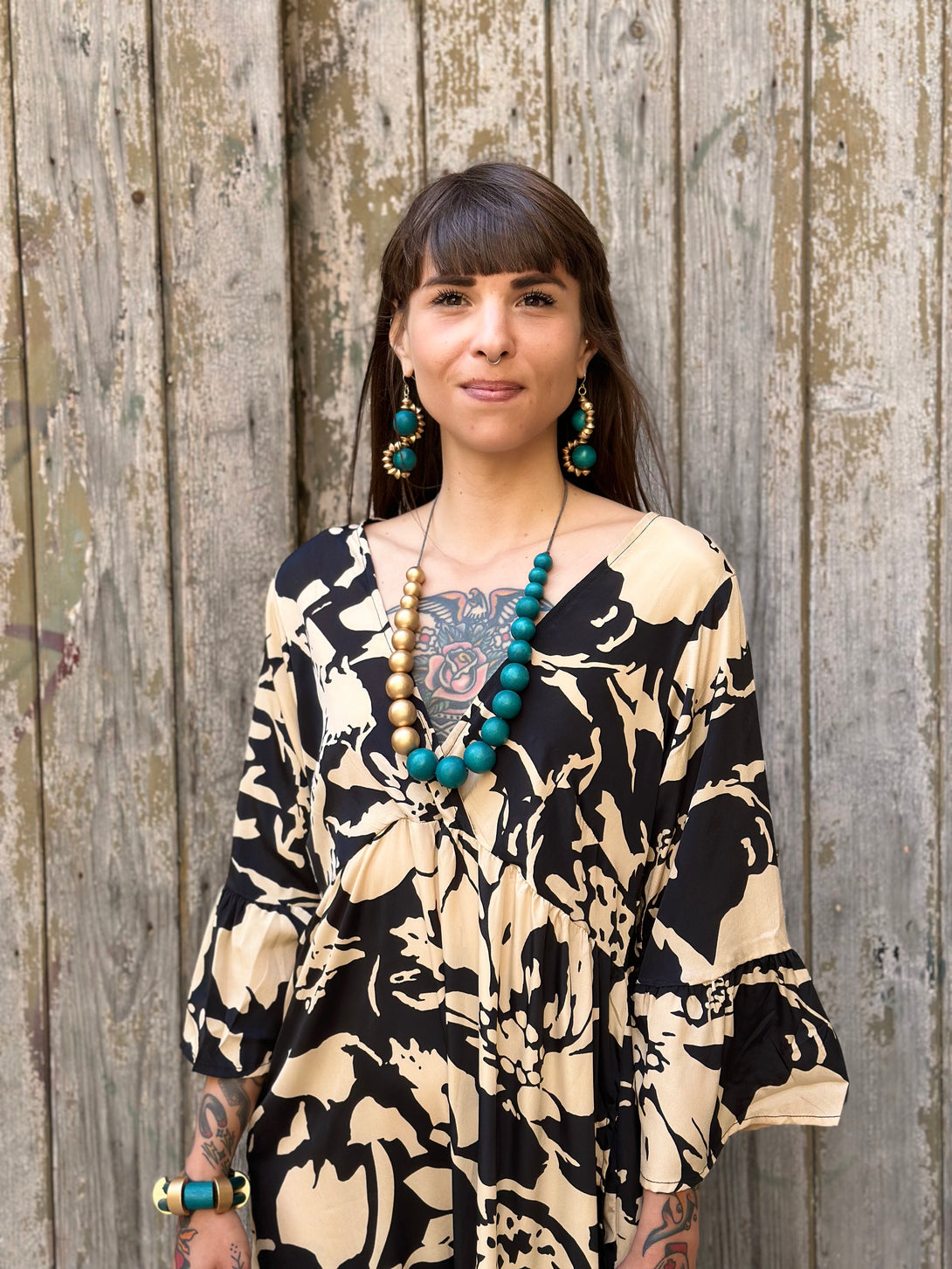 Vestito lungo seta Maria Antonietta-Vestito-Bijondo-Bijondo