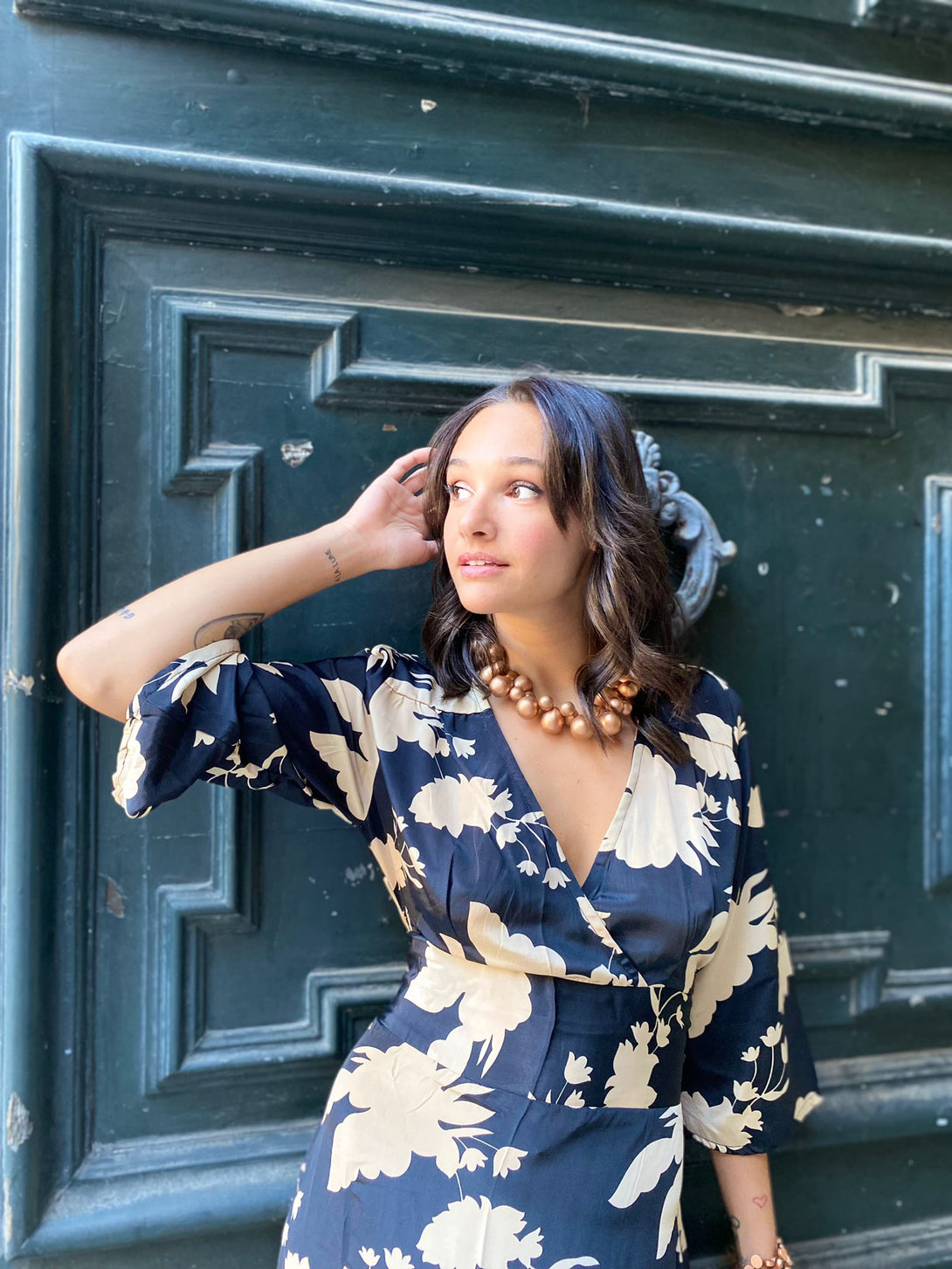 Vestito lungo seta Zoe-Vestito-Bijondo-Bijondo