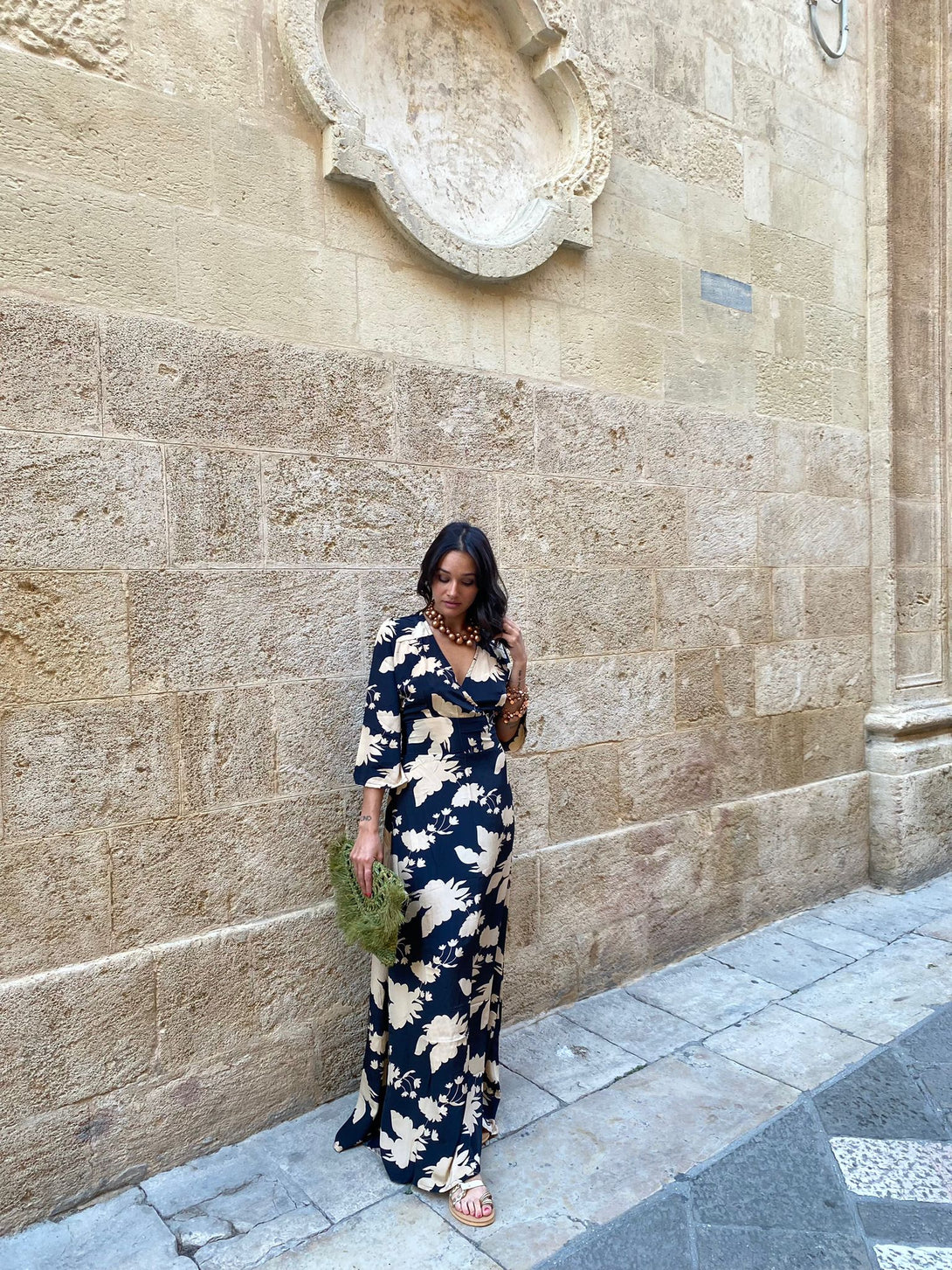 Vestito lungo seta Zoe-Vestito-Bijondo-Bijondo