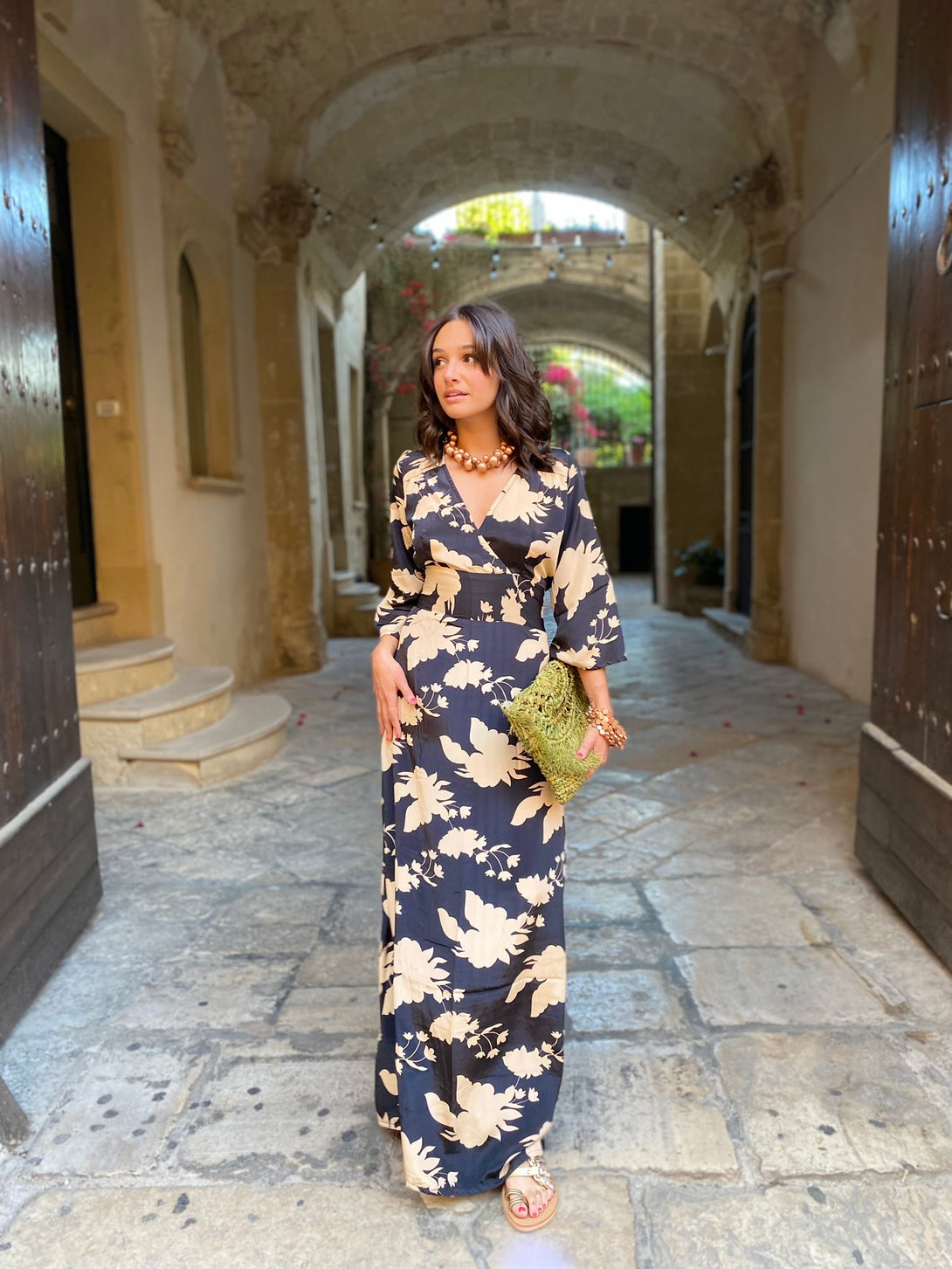 Vestito lungo seta Zoe-Vestito-Bijondo-Bijondo