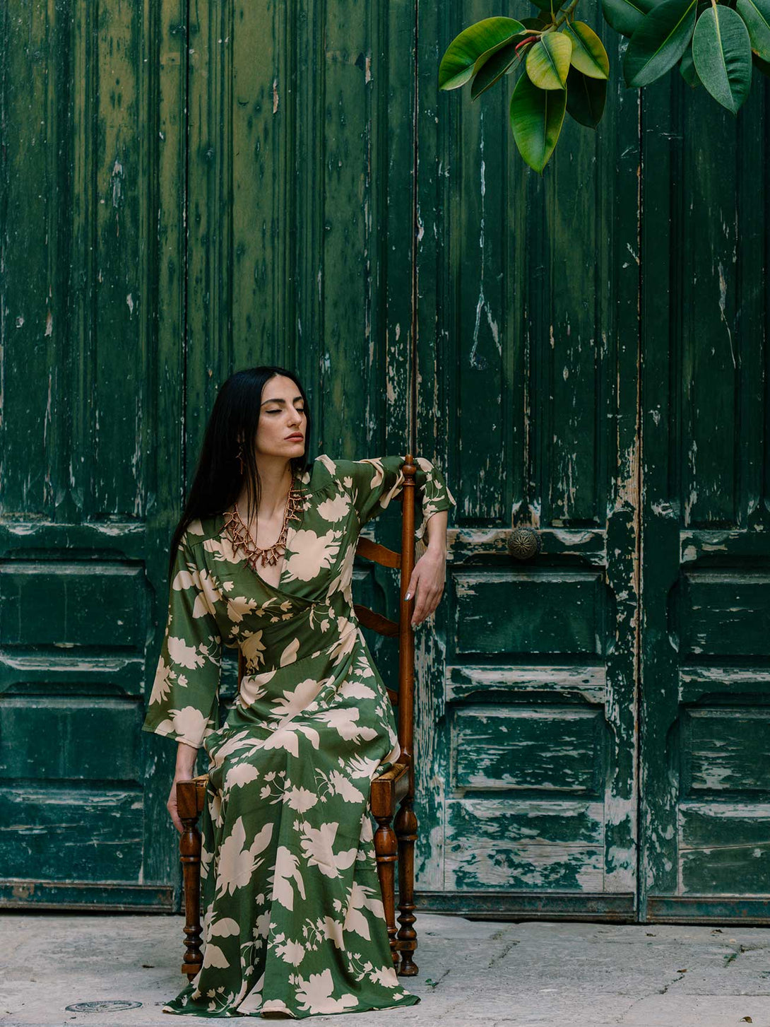 Vestito lungo seta Zoe-Vestito-Bijondo-Bijondo