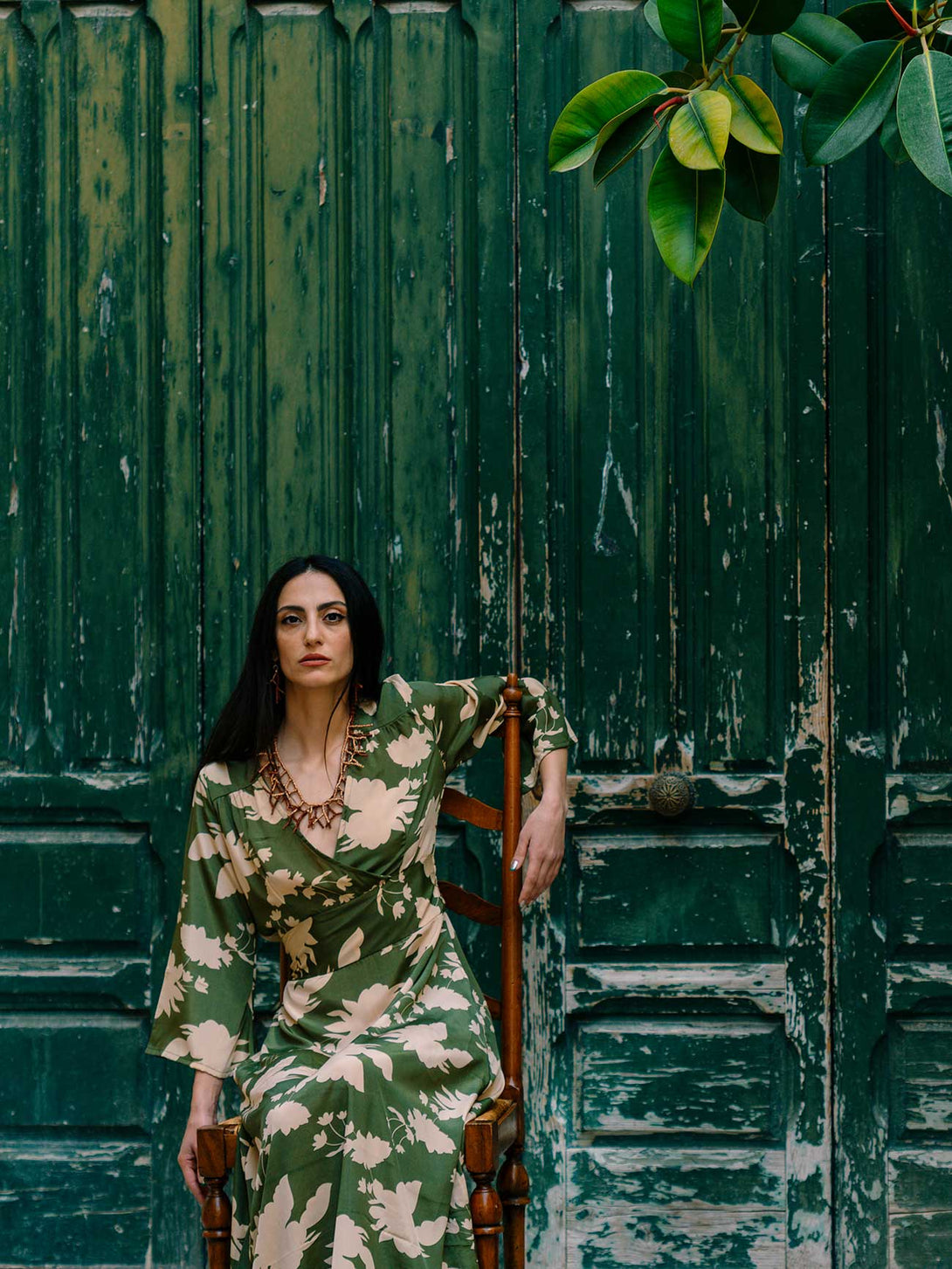 Vestito lungo seta Zoe-Vestito-Bijondo-Bijondo