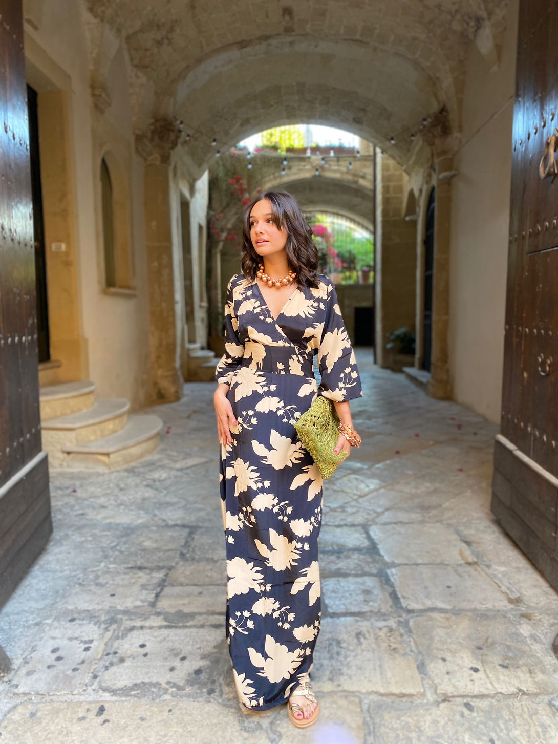 Vestito lungo seta Zoe-Vestito-Bijondo-Bijondo