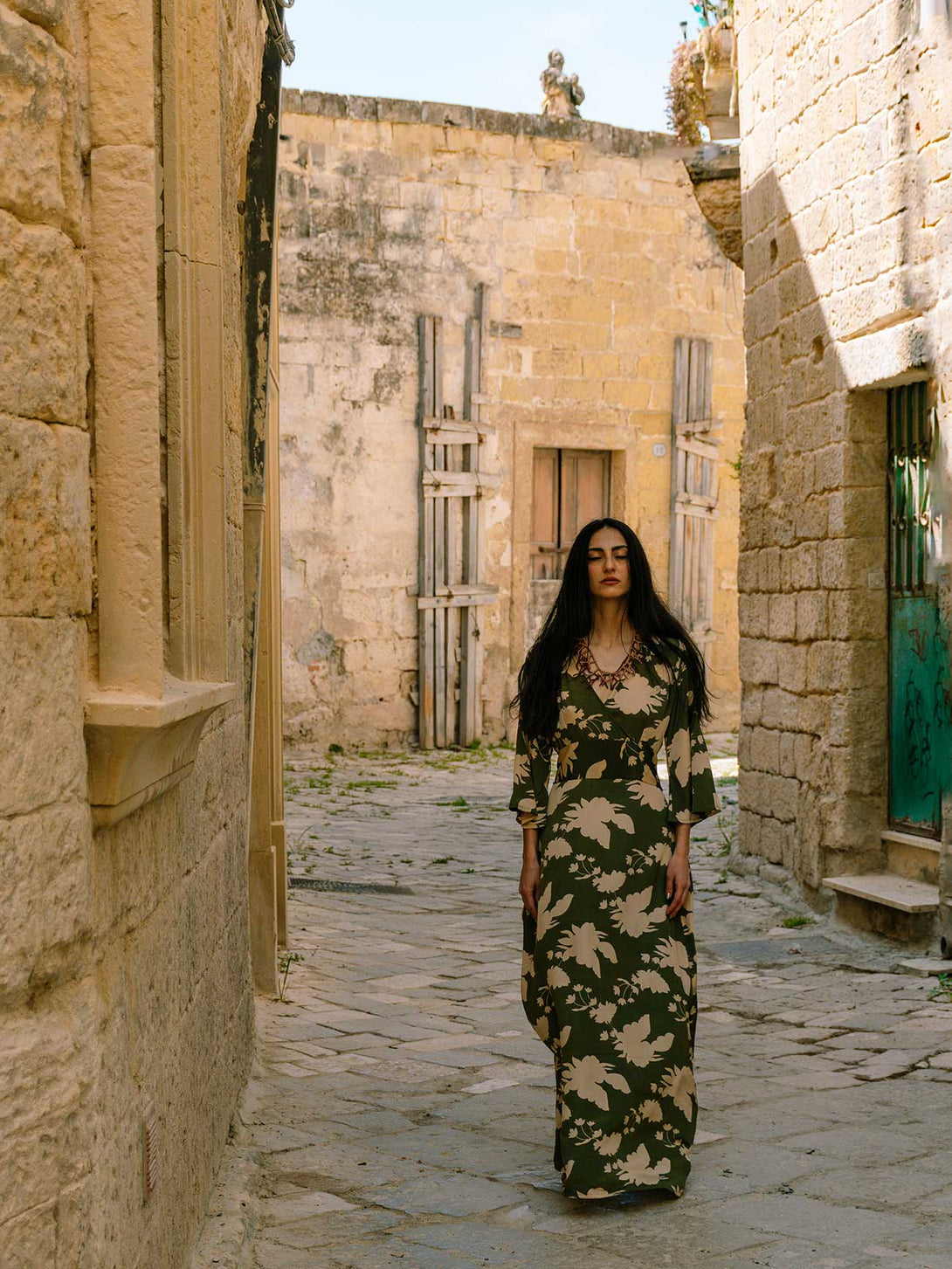 Vestito lungo seta Zoe-Vestito-Bijondo-Bijondo