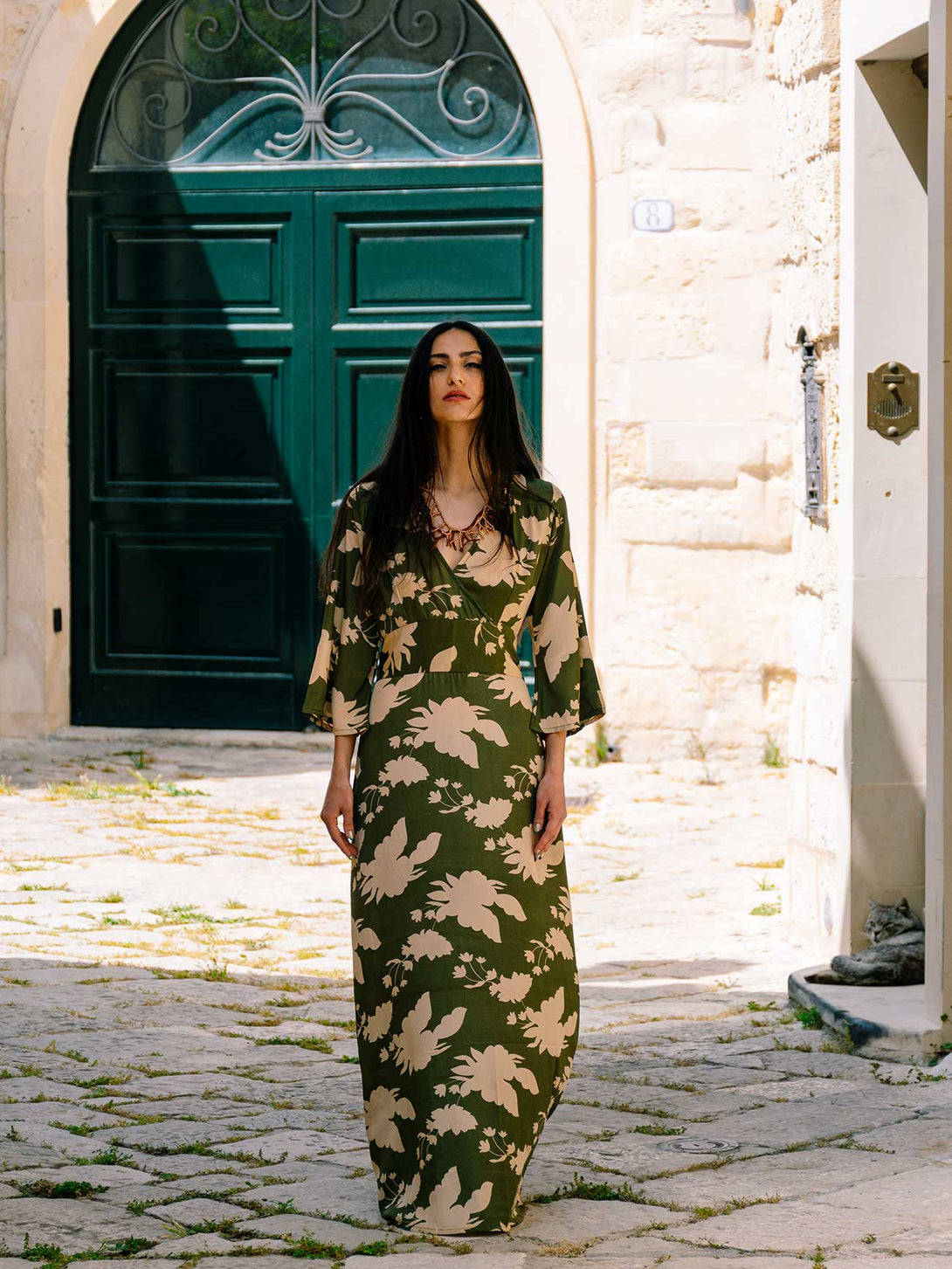 Vestito lungo seta Zoe-Vestito-Bijondo-Bijondo