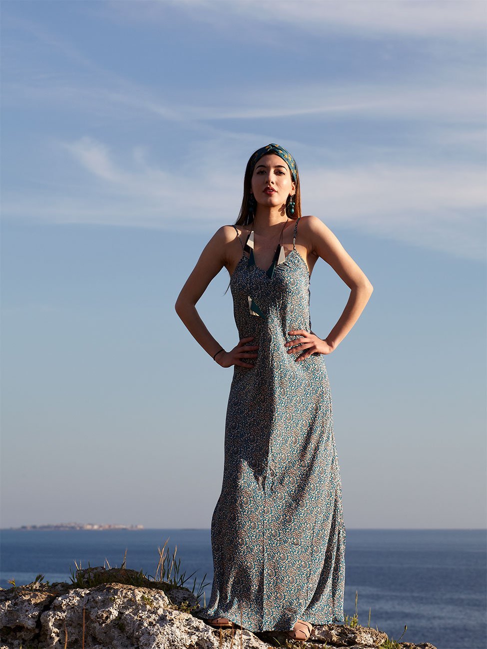 Vestito Seta Selma - rosso - Bijondo