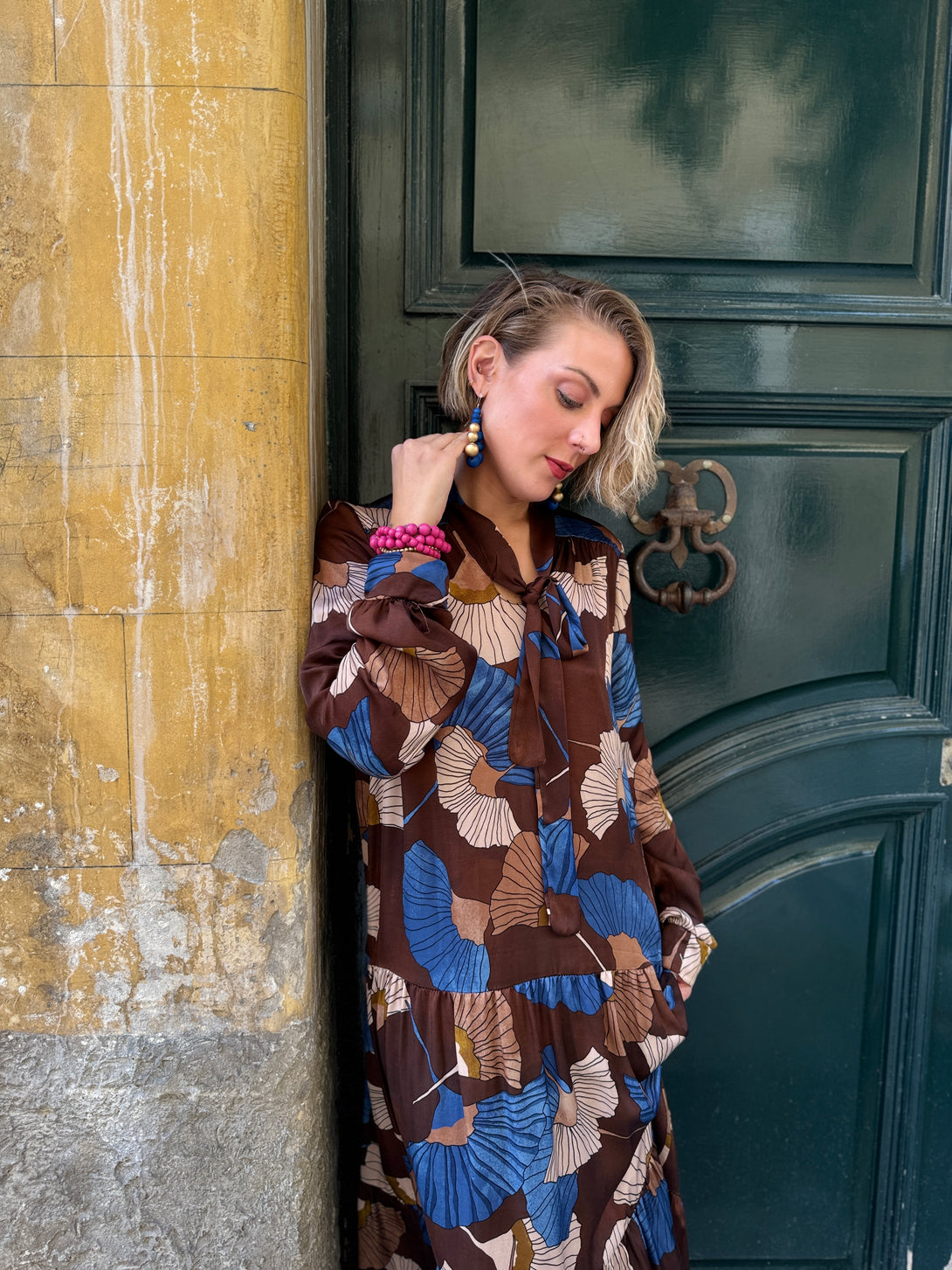 Vestito lungo viscosa Jemma-vestito-Bijondo-Bijondo