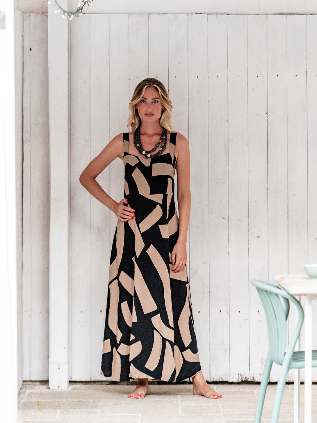 Vestito lungo, viscosa Marina-Vestito-Bijondo-Bijondo