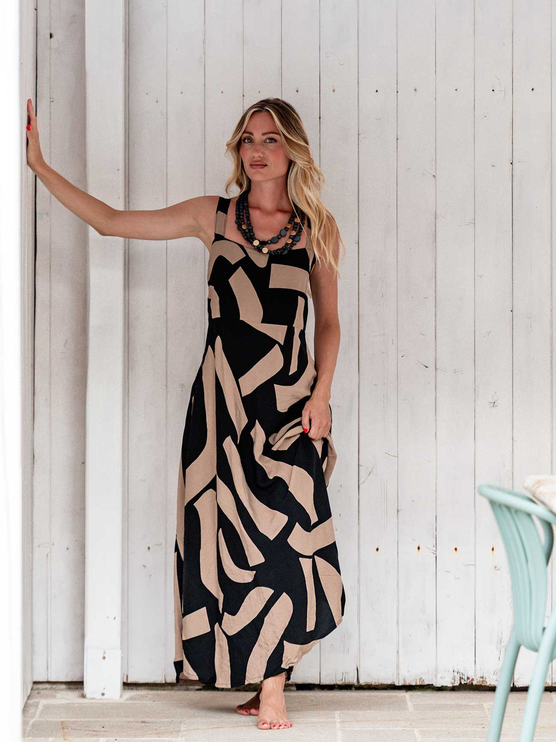 Vestito lungo, viscosa Marina-Vestito-Bijondo-Bijondo