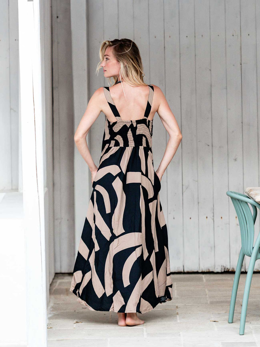 Vestito lungo, viscosa Marina-Vestito-Bijondo-Bijondo