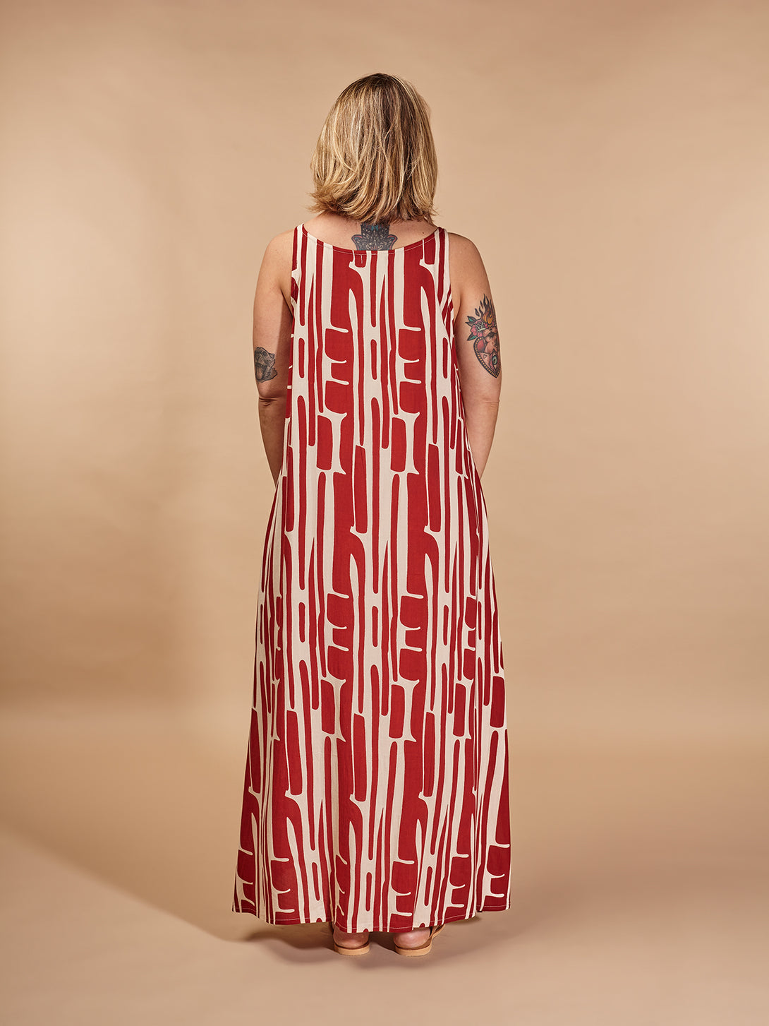 Vestito lungo viscosa Sonia-Vestito-Bijondo-Bijondo