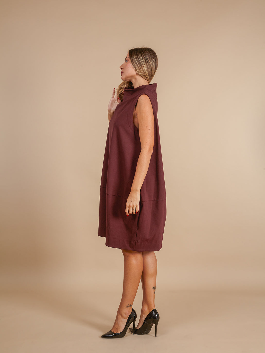 Vestito midi Debbie-vestito-Bijondo-Bijondo