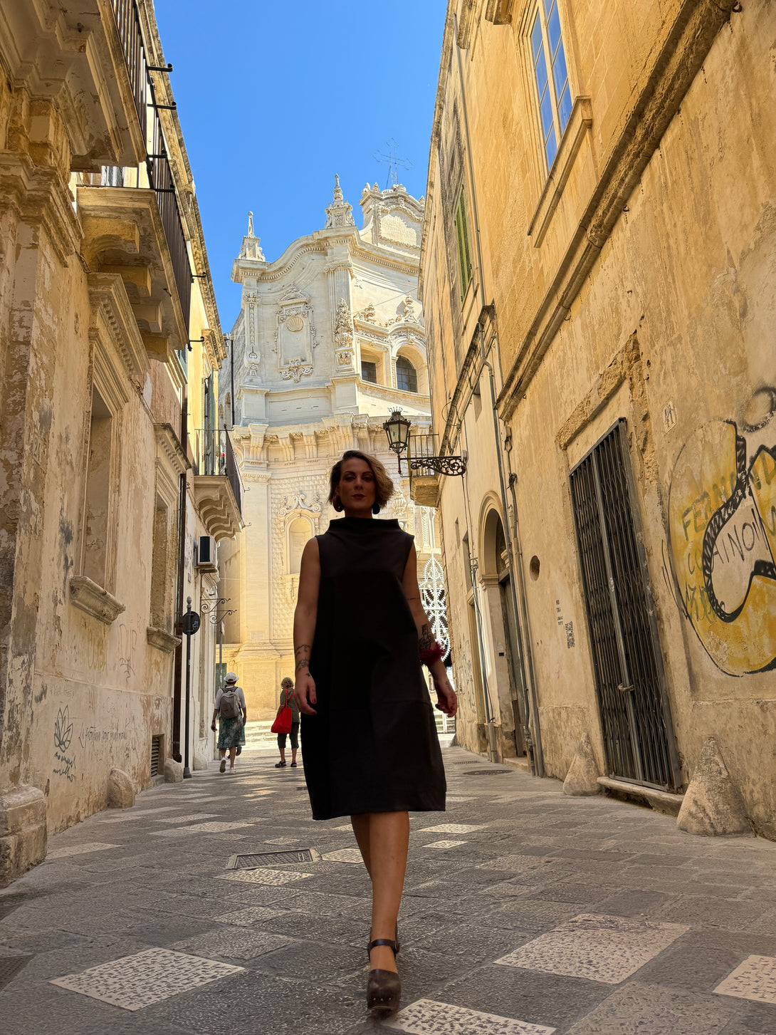 Vestito midi Debbie-vestito-Bijondo-Bijondo