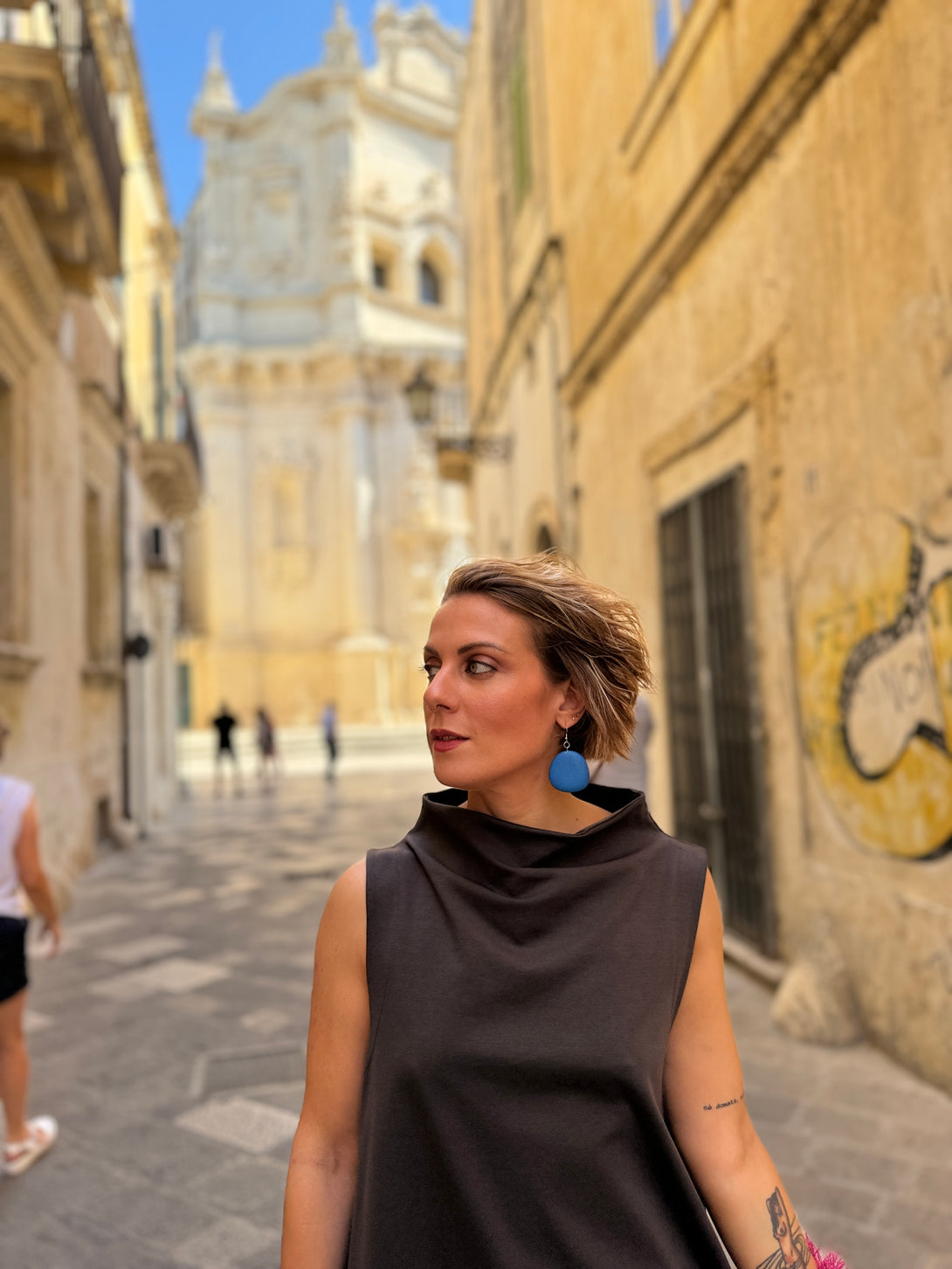 Vestito midi Debbie-vestito-Bijondo-Bijondo