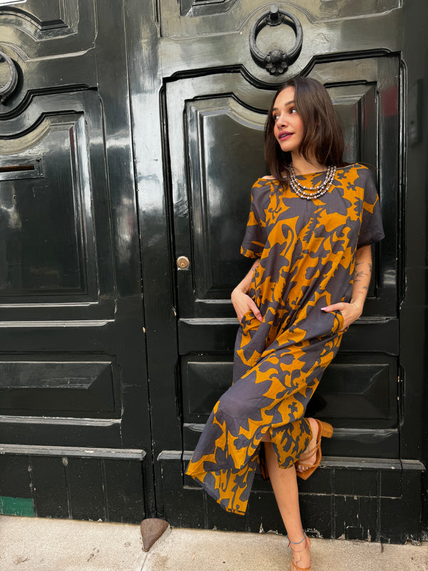 Vestito midi cotone Evie-Vestito-Bijondo-Bijondo