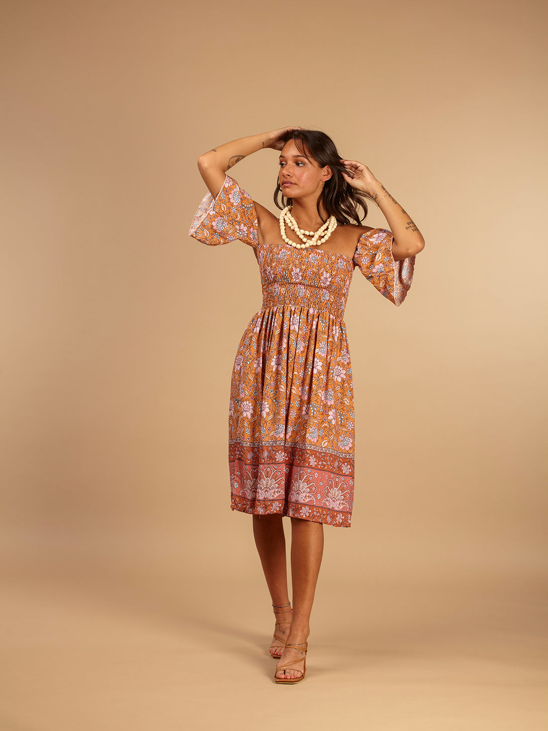 Vestito midi rayon Fabiana-vestito-Bijondo-Bijondo