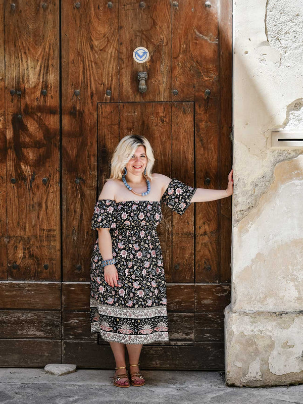 Vestito midi rayon Fabiana-vestito-Bijondo-Bijondo