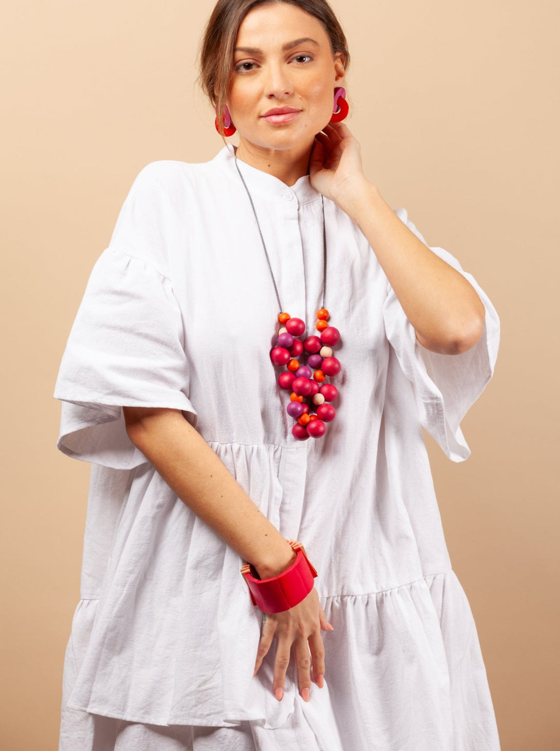 Vestito mini lino Phoebe-Vestito-Bijondo-Bijondo