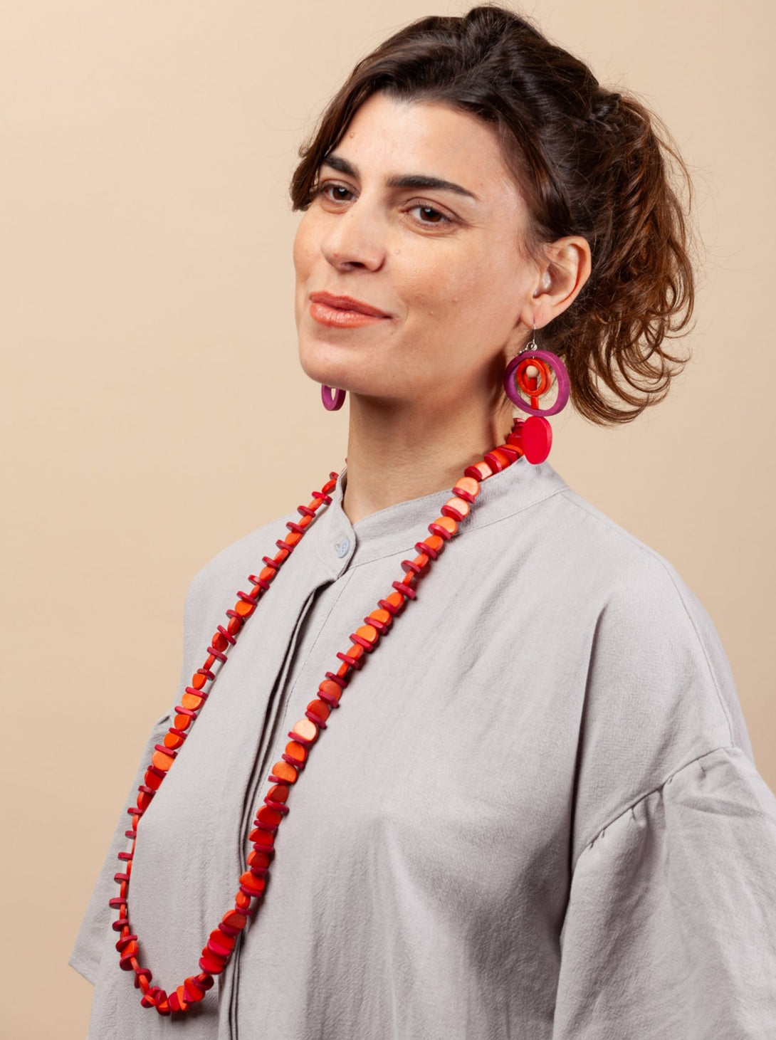 Vestito mini lino Phoebe-Vestito-Bijondo-Bijondo