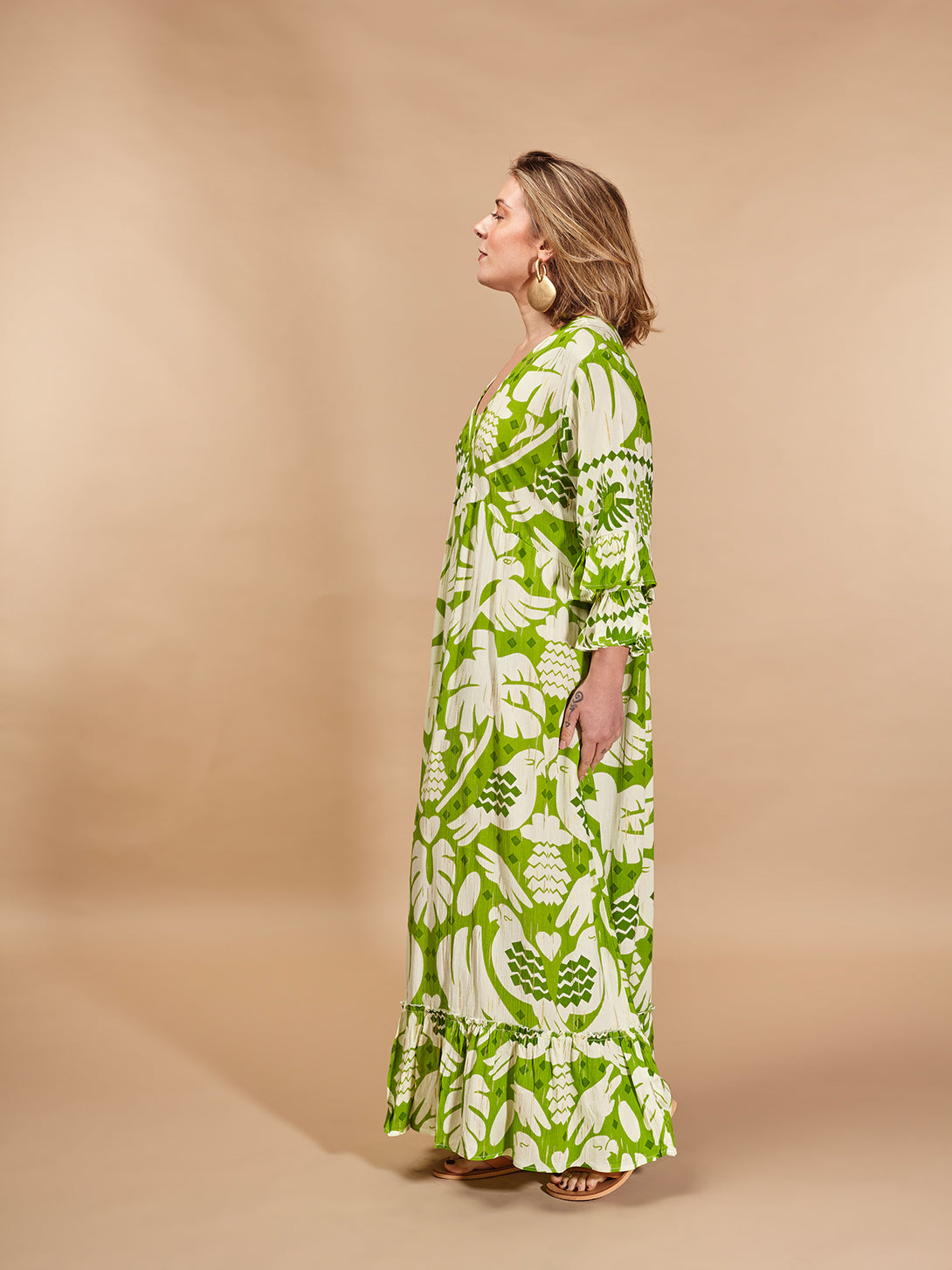 Vestito oversized viscosa Arinae-Vestito-Bijondo-Bijondo