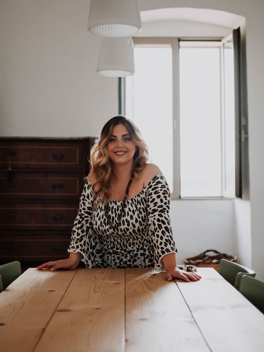 Vestito rayon lungo con balze Monique - nero - Bijondo